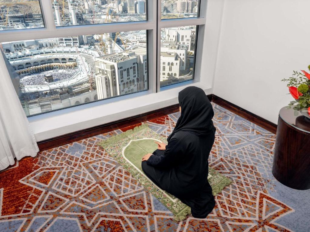 غرفة كلاسيك كينغ بإطلالة جزئية على الحرم